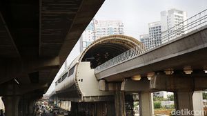 Progres Terkini Depo LRT di Bekasi