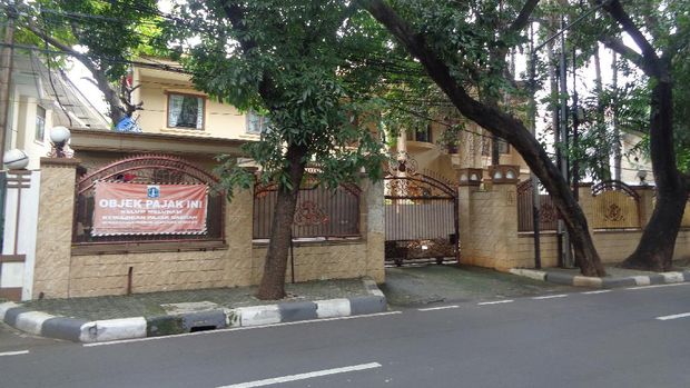 Rumah di lelang di Jl.Cut Nyak Dien No.4, Gondangdia, Menteng, Jakarta Pusat (Tangkapan Layar via lelang.go.id)