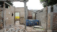 Sebagian besar rumah telah dikosongkan oleh penghuninya.
