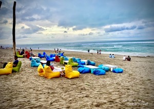 Sore Syahdu di Pantai Canggu