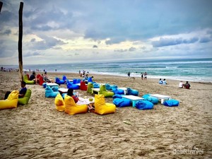 Sore Syahdu di Pantai Canggu