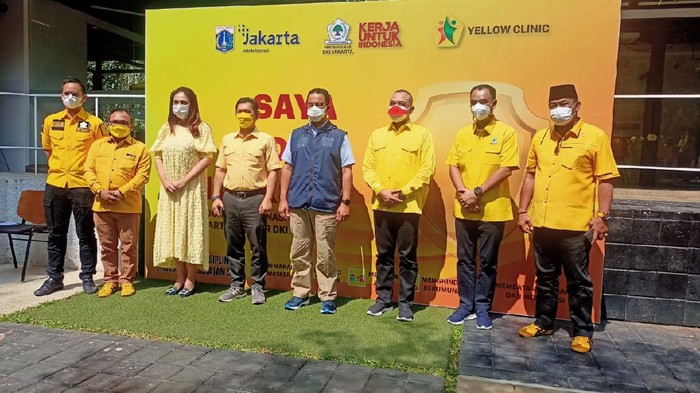 Acara Vaksinasi DPD Golkar Jakarta