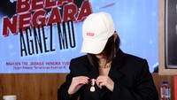 Agnez menyampikan apa yang ia pahami sebagai bela negara, dari pengelamannya di industri hiburan hingga menembus pasar internasional. Namun Agnez mengatakan pandangan sebelah mata dari banyak pihak itu malah membuatnya semakin fokus. 