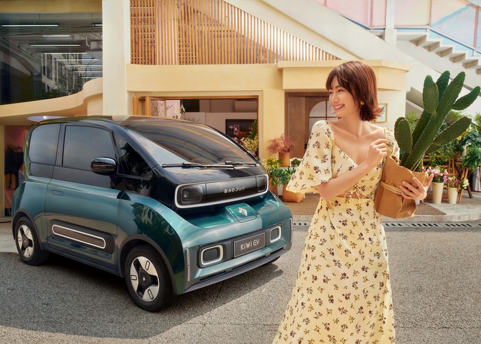Baojun KiWi Mobil listrik Baojun KiWi