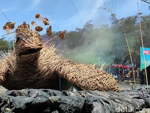 Ciamik! Ini Karya Seni Instalasi Hiasi Wisata Kulon Progo