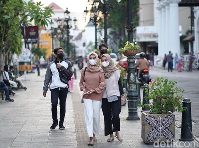 PPKM Level 2, Kota Lama Semarang Mulai Ramai Wisatawan