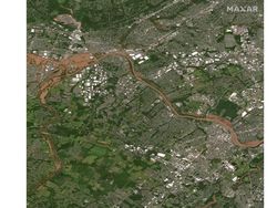 Before-After Banjir Bandang Terjang New York Dilihat dari Antariksa