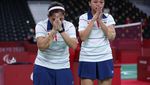 Ekspresi Ratri/Khalimatus Usai Raih Emas di Paralimpiade Tokyo