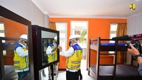 Rusun tersebut dibangun sebanyak satu tower dengan ketinggian tiga lantai dan memiliki kamar (hunian) sebanyak 43 unit tipe 24 dengan kapasitas total 128 mahasiswaFoto: Dok. Kementerian PUPR