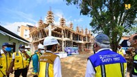 Rusun Unila dikerjakan sejak 24 Mei 2021 dan ditargetkan selesai pada akhir tahun 2021 dengan biaya Rp11,65 miliar.Foto: Dok. Kementerian PUPR