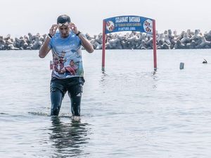 Sapa Bocah di Untung Jawa, Sandiaga Uno Dikira Anies Baswedan