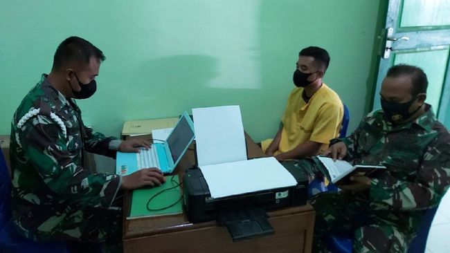 Seorang prajurit TNI AD, Prada Candra Gerson Kumaralo, tewas diduga akibat dianiaya. Enam oknum anggota Yonif Raider 715/MTL diproses hukum Pomdam Merdeka (dok Dispenad)