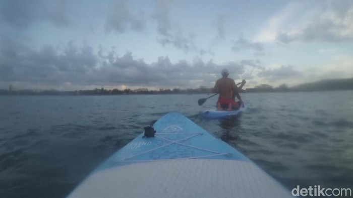 Serunya Main Paddling di Pangandaran Seperti Susi Pujiastuti