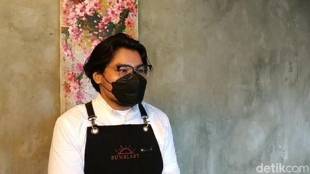 Sunblast Coffee Shop kini hadir di Denpasar, Bali. Kafe ini akan menerapkan protokol kesehatan yang ketat demi mencegah penularan COVID-19. (Sui Suadnyana/detikcom)