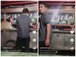 Heboh Penjual Nasi Goreng Mirip Niko Al Hakim, Seberapa Mirip?