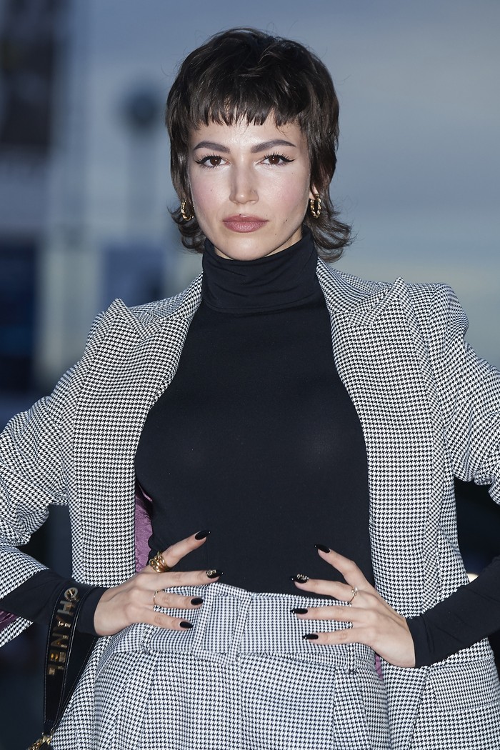 Ursula Corbero MILAN, ITALY - JULY 17: Actress Ursula Corbero talks with a fans who tattoed her character during the