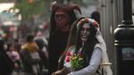 Pocong Sampai Kuntilanak Kembali Hantui Jalan Asia Afrika di Bandung