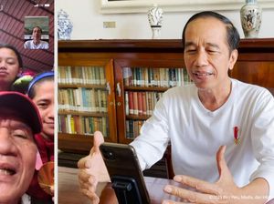 Momen Video Call Jokowi Bersama Peraih Medali Emas Paralimpiade Tokyo