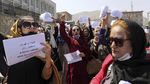 Ketika Perempuan Afghanistan Turun ke Jalan