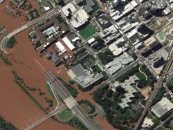 Before-After Banjir Bandang Terjang New York Dilihat dari Antariksa