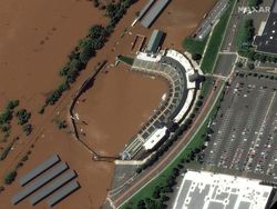 Before-After Banjir Bandang Terjang New York Dilihat dari Antariksa