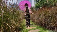 Bermodalkan ornamen unik dan properti yang memadai semakin menambah suasana piknik di taman ini semakin asyik. Nggak perlu jauh-jauh dan yang mewah kan?