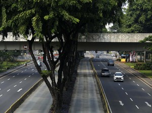 Polisi Filter Kendaraan ke Monas-Patung Kuda Cegah Massa Reuni 212