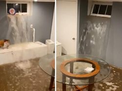 Potret Viral Ganasnya Banjir Bersejarah di Kota New York