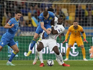 Ukraina Vs Prancis: Les Bleus Kembali Ditahan Imbang 1-1