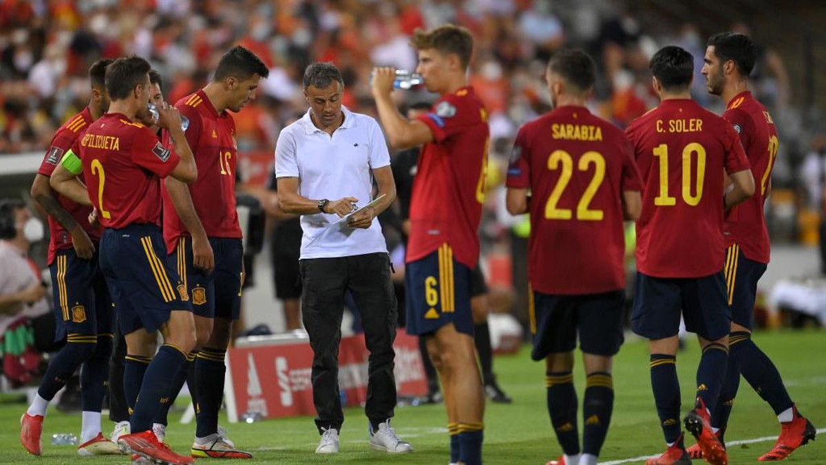 Timnas Spanyol. Foto: Getty Images/David Ramos