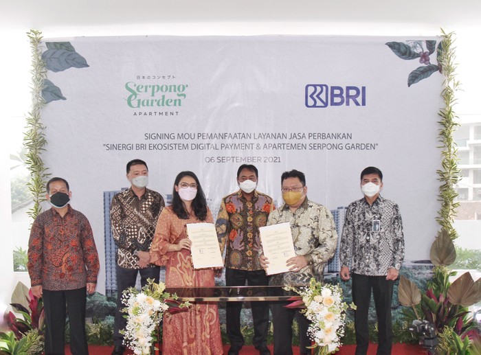 Apartemen Serpong Gardeng dan BRI