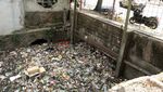 Bikin Mual! Sampah Menumpuk di Anak Sungai Cikapundung