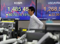 Bursa Asia Rontok, Kospi Korea Turun Lebih dari 10%