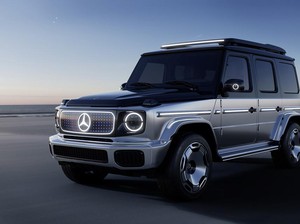 Mercy Rilis Concept EQG, G-Class Listrik yang Cocok buat Paspampres