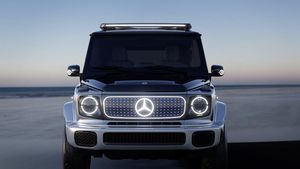 Mercy Concept EQG, G-Class Full Elektrik yang Cocok Jadi Mobil Paspampres