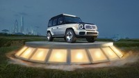 Hingga saat ini, belum ada keterangan resmi dari Mercedes-Benz tentang spesifikasi baterai atau motor listrik yang akan digunakan di G-Class listrik ini. Foto: Daimler AG/Mercedes-Benz AG - Global Commun