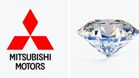 Dasar dari logo ini terdiri dari lambang keluarga Iwasaki, pendiri perusahaan Mitsubishi. Lambang menampilkan tiga berlian yang ditumpuk di atas satu sama lain. Berlian mewakili keandalan, integritas, dan kesuksesan, sedangkan warna merah menyiratkan kepercayaan diri. Selain itu, orang Jepang percaya bahwa warna ini membantu menarik pelanggan.Foto: Via Brightside