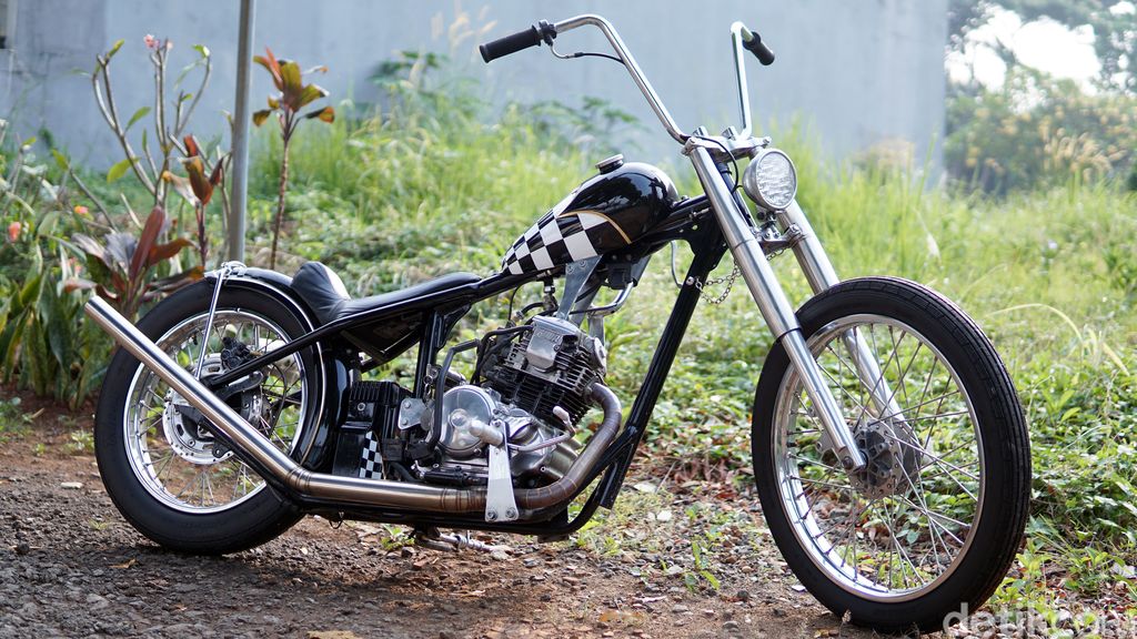 Modifikasi Yamaha Scorpio Chopper