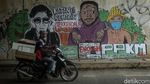 Mural Pelan Pelan Kita Mati Curi Perhatian di Bogor