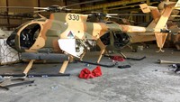 Tak sedikit pesawat militer Afghanistan yang terlihat rusak usai bandara internasional di kawasan Kabul itu dikuasai Taliban.