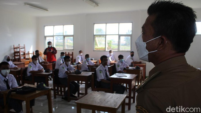 Pembelajaran tatap muka terbatas di Kabupaten Bandung