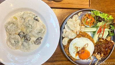 Sedap Banget! Makan Nasi Goreng Kampung Plus Suasana Bali di Coffee Shop Ini