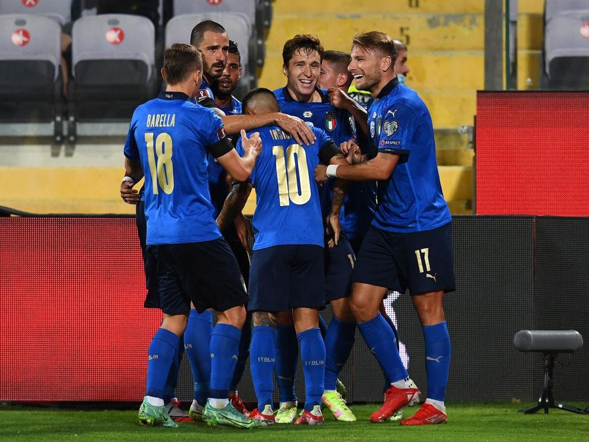 Jadwal semifinal UEFA Nations League ada Italia vs Spanyol dan Belgia vs Prancis. (Foto: Getty Images/Claudio Villa)
