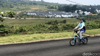 Datanglah pagi untuk merasakan oksigen maksimal dengan cuaca sejuk di ketinggian 400an mdpl.