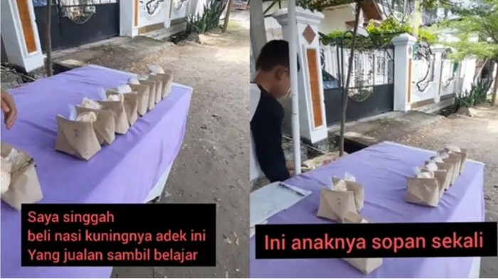 Bocah jualan makanan sambil sekolah 5 Bocah Ini Sekolah sambil Jualan Makanan untuk Hidupi Keluarga
