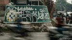 Duh, Mural Jakarta Kolaborasi Jadi Sasaran Vandalisme