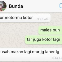 Makanya jangan suka melawan emak. Kalau dijawab begini kan repot, bisa-bisa besok mati kelaparan karena nggak dikasih makan emak. Foto: Instagram