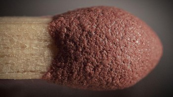 Ujung korek api. Foto: Brightside