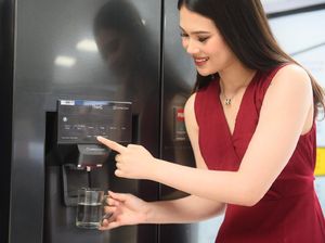 LG Pasang UV Nano di Dispenser Air Kulkas untuk Singkirkan Bakteri