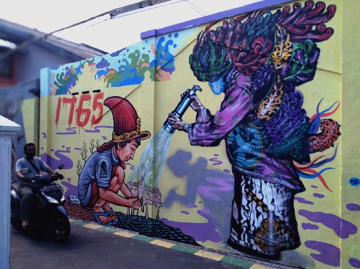 Mural di Yogyakarta Karya Yogya Street Art